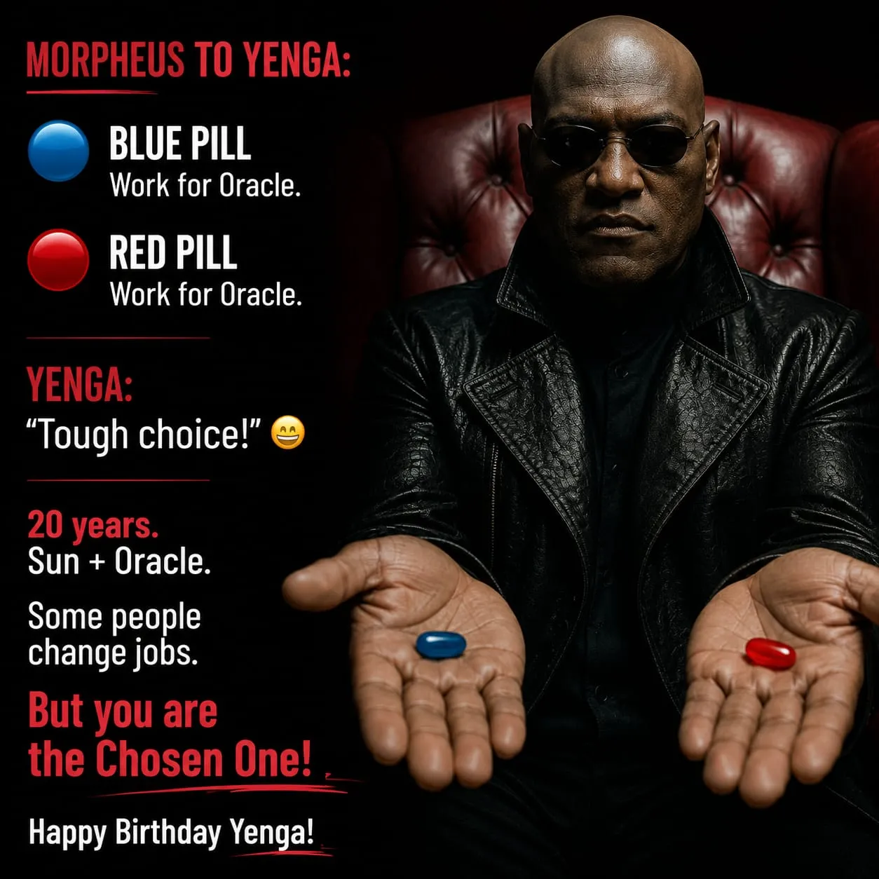 Birthday wish for Yenga